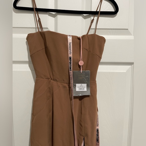 House of CB Dresses House Of Cb Jaida Toast Corset Maxi Dress